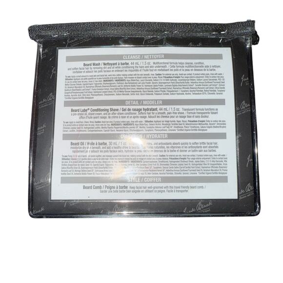 Jack Black Men’s Grooming Kit Gift Set Beard Oil Full Size Comb Wash 1.5 Travel - Picture 2 of 2